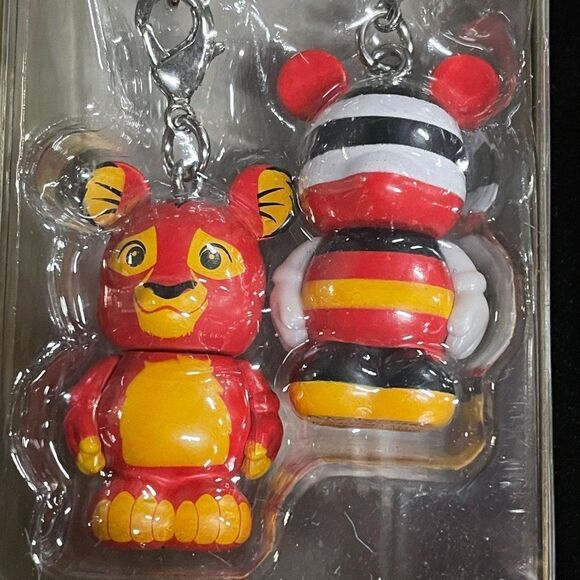 Disney collectible Vinylmation Jr. keychain Pairs series Simba - Picture 1 of 6